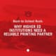 Back-to-School Rush: Why Higher Ed Institutions Need a Reliable Printing Partner, a blog post from Davis Direct