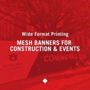 Mesh Banners for Construction & Events | Wide Format Printing, a blog post by Davis Direct